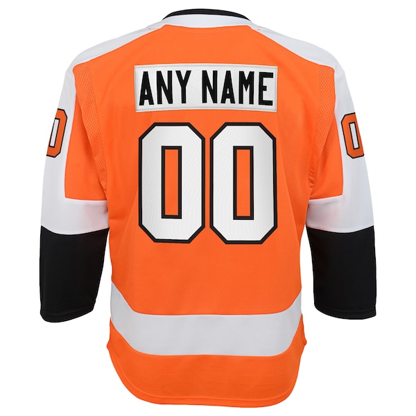 Philadelphia Flyers Youth Home Premier Custom Jersey - Orange - Image 3