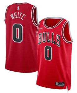 Coby White Chicago Bulls Nike Unisex Swingman Jersey - Icon Edition - Red