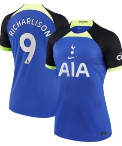 Richarlison Tottenham Hotspur Nike Women's 2022/23 Away Breathe Stadium Replica Player Jersey - Blue