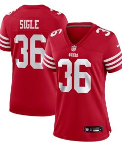 Marques Sigle San Francisco 49ers Nike Women's Team Game Jersey -  Scarlet