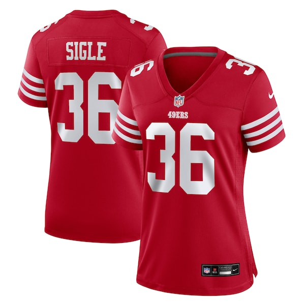 Marques Sigle San Francisco 49ers Nike Women's Team Game Jersey - Scarlet
