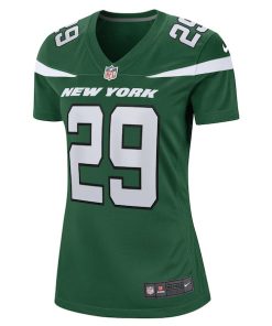 Alternative view of Jarrick Bernard Converse New York Jets Nike Women's  Game Jersey - Gotham Green