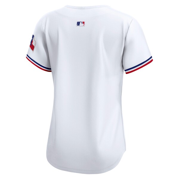 Texas Rangers Nike Women's Home Limited Jersey - White - Image 3