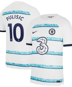 Christian Pulisic Chelsea Nike 2022/23 Away Breathe Stadium Replica Player Jersey - White