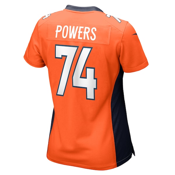 Ben Powers Denver Broncos Nike Women's Game Player Jersey - Orange - Image 3