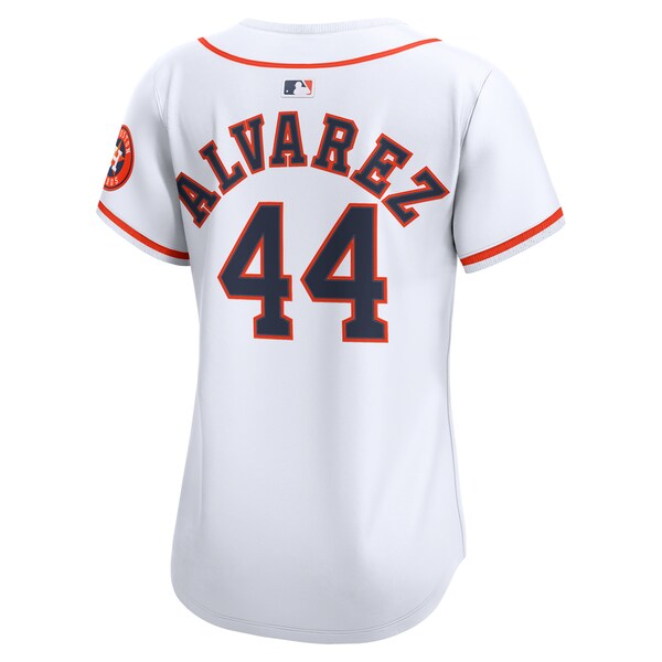 Yordan Alvarez Houston Astros Nike Women's Home Limited Player Jersey - White - Image 3