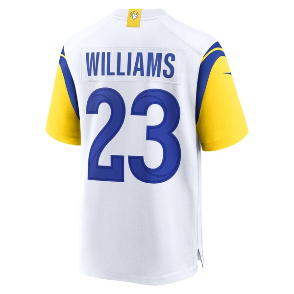 Kyren Williams Los Angeles Rams Nike Game Jersey - White/Royal - Image 4