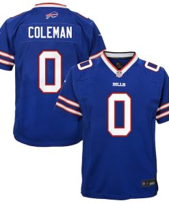 Keon Coleman Buffalo Bills Nike Youth Team Game Jersey - Royal