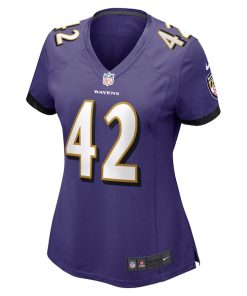 Alternative view of Patrick Ricard Baltimore Ravens Nike Women's Game Jersey - Purple