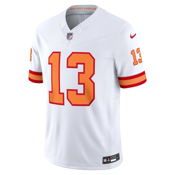 Mike Evans '76 Tampa Bay Buccaneers Nike Vapor F.U.S.E. Player Limited Jersey - White/Orange - Image 3