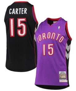Vince Carter Toronto Raptors 1999/2000 Hardwood Classics Authentic Jersey - Purple