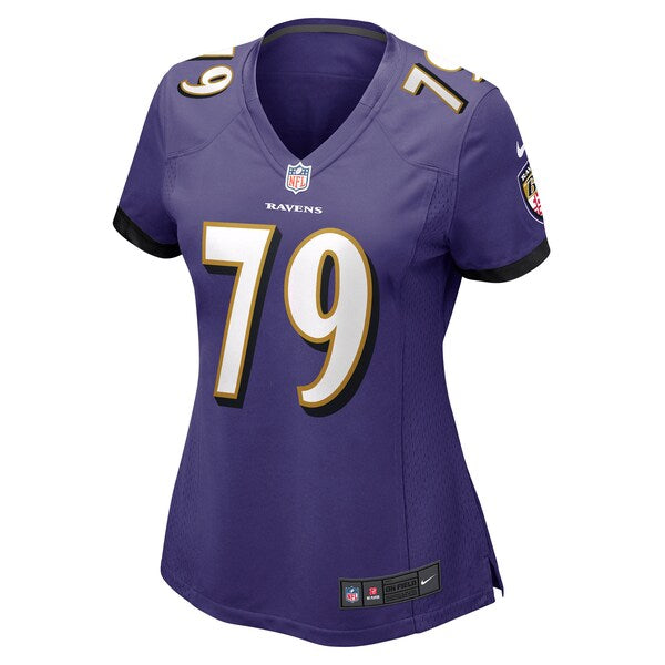 Ronnie Stanley Baltimore Ravens Nike Women's Game Jersey - Purple - Image 2
