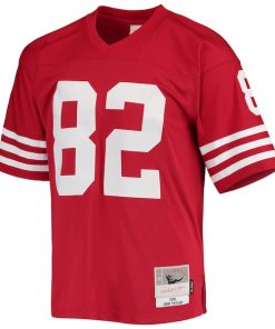 Alternative view of John Taylor San Francisco 49ers Legacy Replica Jersey - Scarlet