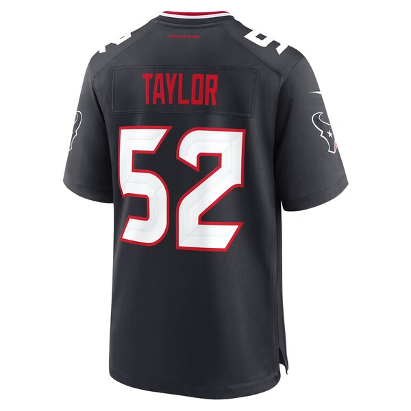 Darrell Taylor Houston Texans Nike Team Game Jersey - Navy - Image 4