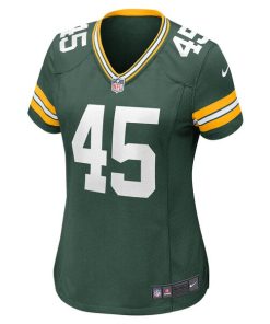 Alternative view of Eric Wilson Green Bay Packers Nike Women's Home Game Player Jersey - Green