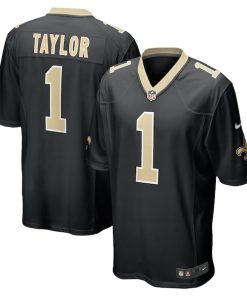 Alontae Taylor New Orleans Saints Nike Team Game Jersey -  Black