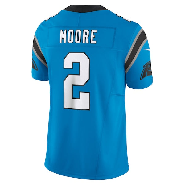 D.J. Moore Carolina Panthers Nike Vapor F.U.S.E. Limited Jersey - Blue - Image 3