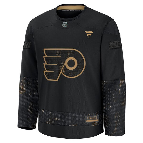 Philadelphia Flyers 2024 Military Appreciation Practice Jersey - Black - Image 2