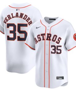 Justin Verlander Houston Astros Nike Home Limited Player Jersey - White
