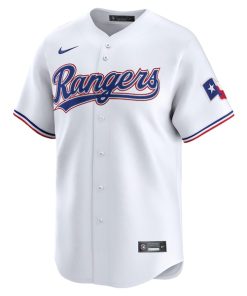 Alternative view of Texas Rangers Nike Home Limited Jersey - White