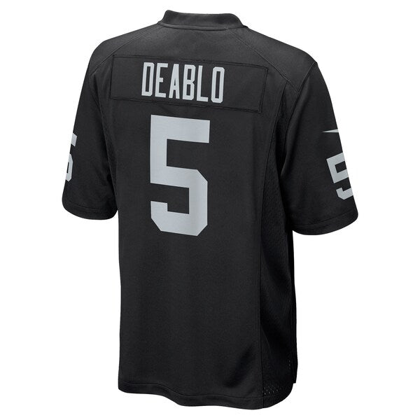 Divine Deablo Las Vegas Raiders Nike Player Game Jersey - Black - Image 3