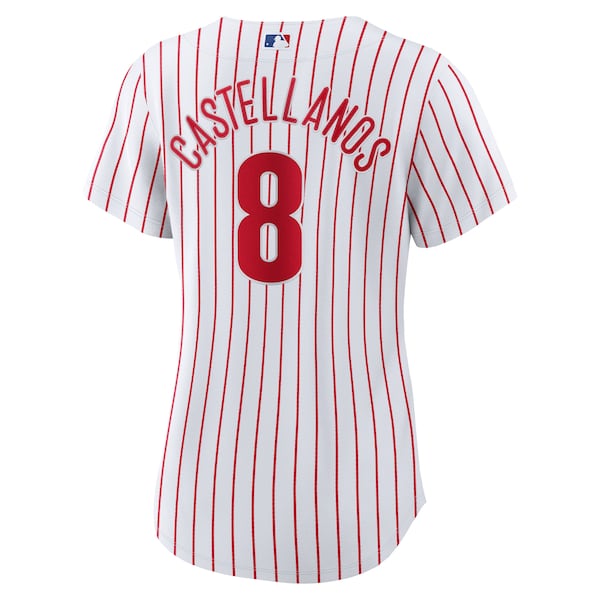 Nick Castellanos Philadelphia Phillies Nike Women's Home Replica Player Jersey - White - Image 3