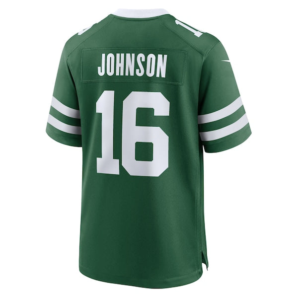 Tyler Johnson New York Jets Nike Team Game Jersey - Legacy Green - Image 3