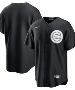 Chicago Cubs Nike Official Replica Jersey - Black/White