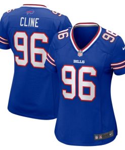 Kameron Cline Buffalo Bills Nike Women's Team Game Jersey -  Royal