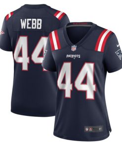 Raleigh Webb New England Patriots Nike Women's Home Game Player Jersey - Navy