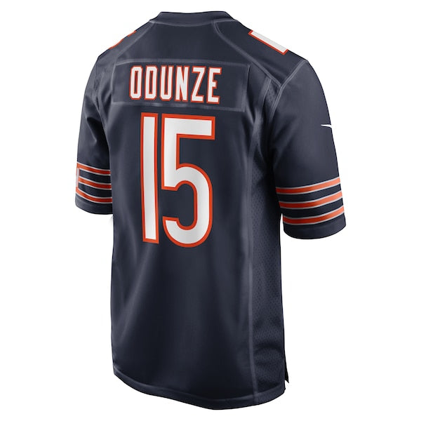 Rome Odunze Chicago Bears Nike 2024 NFL Draft First Round Pick Player Game Jersey - Navy - Image 3