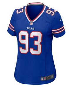 Alternative view of DeShawn Williams Buffalo Bills Nike Women's Team Game Jersey -  Royal