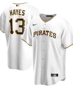 Ke'Bryan Hayes Pittsburgh Pirates Nike Home Replica Jersey - White
