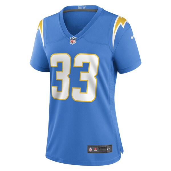 Deane Leonard Los Angeles Chargers Nike Women's Game Player Jersey - Powder Blue - Image 2