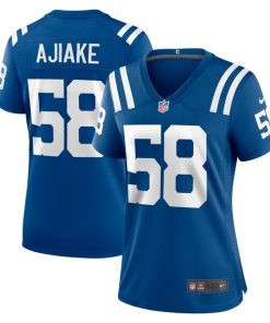 Austin Ajiake Indianapolis Colts Nike Women's Game Jersey -  Royal
