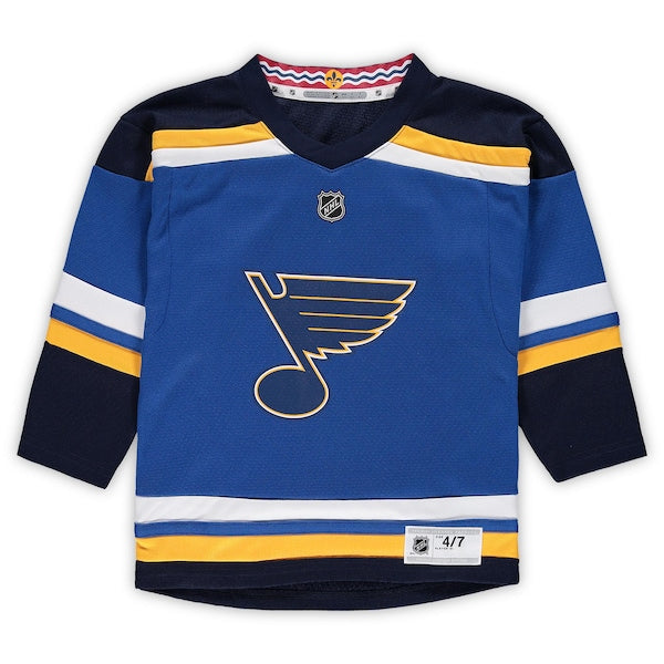 Jordan Binnington St. Louis Blues Preschool Home Replica Player Jersey - Blue - Image 2