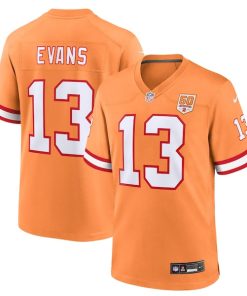 Mike Evans  Tampa Bay Buccaneers Nike 50th Season Game Jersey - Creamsicle/Red