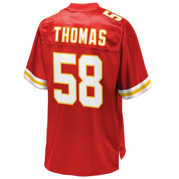 Derrick Thomas Kansas City Chiefs NFL Pro Line Retired Player Replica Jersey - Red - Image 3