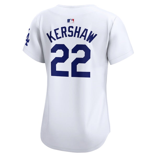 Clayton Kershaw Los Angeles Dodgers Nike Women's Home Limited Player Jersey - White - Image 3