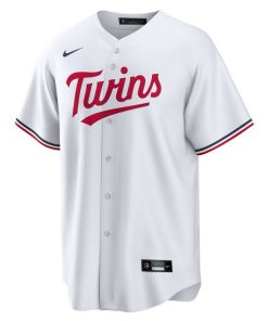 Alternative view of Joe Ryan Minnesota Twins Nike  Youth Home Replica Jersey - White