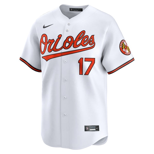 Colton Cowser Baltimore Orioles Nike Home Limited Player Jersey - White - Image 2