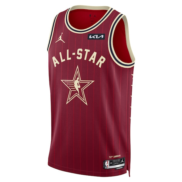 Jordan Brand Unisex 2024 NBA All-Star Game Swingman Custom Jersey - Crimson - Image 2