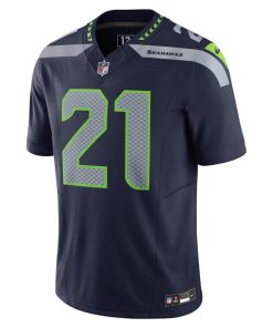 Alternative view of Devon Witherspoon Seattle Seahawks Nike Vapor F.U.S.E. Limited Jersey - Navy