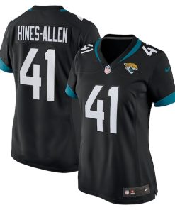 Josh Hines-Allen Jacksonville Jaguars Nike Women's Alternate Player Game Jersey - Black
