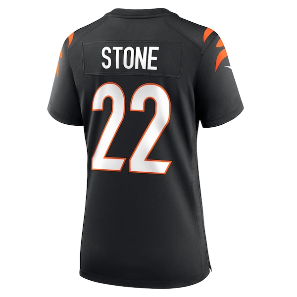 Geno Stone Cincinnati Bengals Nike Women's Game Jersey - Black - Image 3