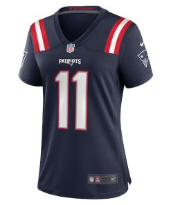 Alternative view of Tyquan Thornton New England Patriots Nike Women's Game Player Jersey - Navy