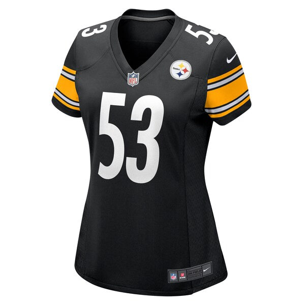 Kyron Johnson Pittsburgh Steelers Nike Women's Game Jersey - Black - Image 2