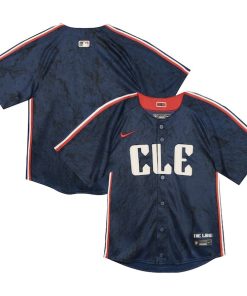 Cleveland Guardians Nike Toddler City Connect Team Limited Jersey - Navy