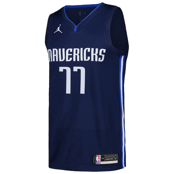 Luka Don?i? Dallas Mavericks Jordan Brand Swingman Player Jersey - Statement Edition - Navy - Image 2