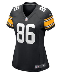 Alternative view of Hines Ward Pittsburgh Steelers Nike Women's Retired Player Jersey - Black